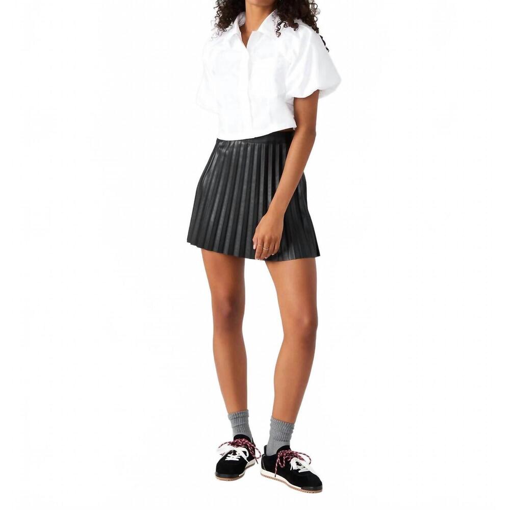 NEW STEVE MADDEN isha skirt in black - Picture 4 of 4